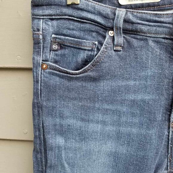 AG Adriano Goldschmield The Prima Mid Rise Cigarette Jean size 28R - Picture 9 of 13